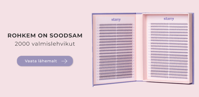 Starry valmislehvikud 2000tk 3D 4D 6D