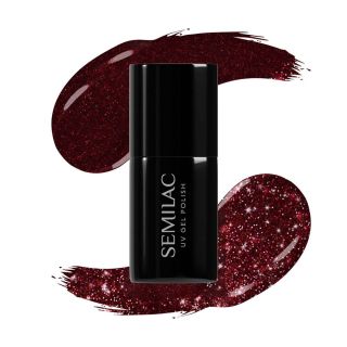 Semilac geellakk #393 Sparkling Black Cherry
